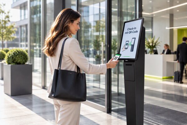 Check In mit QR Code